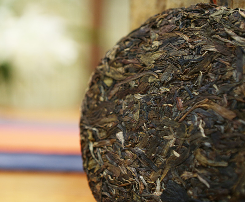 2013年老班章黄金叶小饼（春）