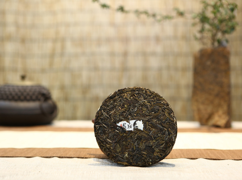2014年老班章黄金叶小饼（春）
